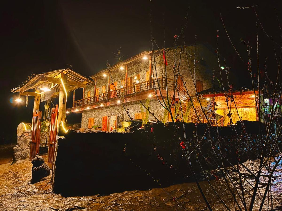 Tày Homestay Làng Đá Cổ Khuổi Ky- Bản Giốc Cao Bang Ngoại thất bức ảnh