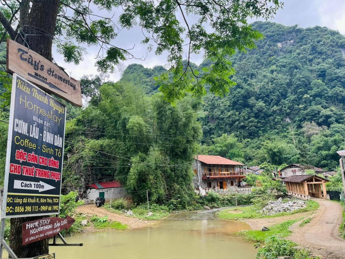 Tày Homestay Làng Đá Cổ Khuổi Ky- Bản Giốc Cao Bang Ngoại thất bức ảnh