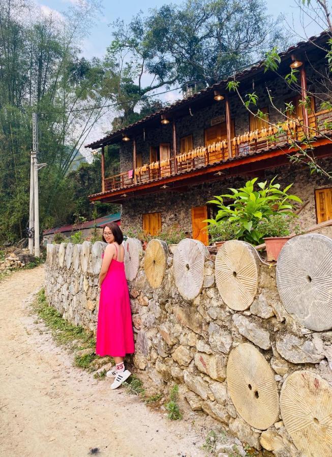 Tày Homestay Làng Đá Cổ Khuổi Ky- Bản Giốc Cao Bang Ngoại thất bức ảnh