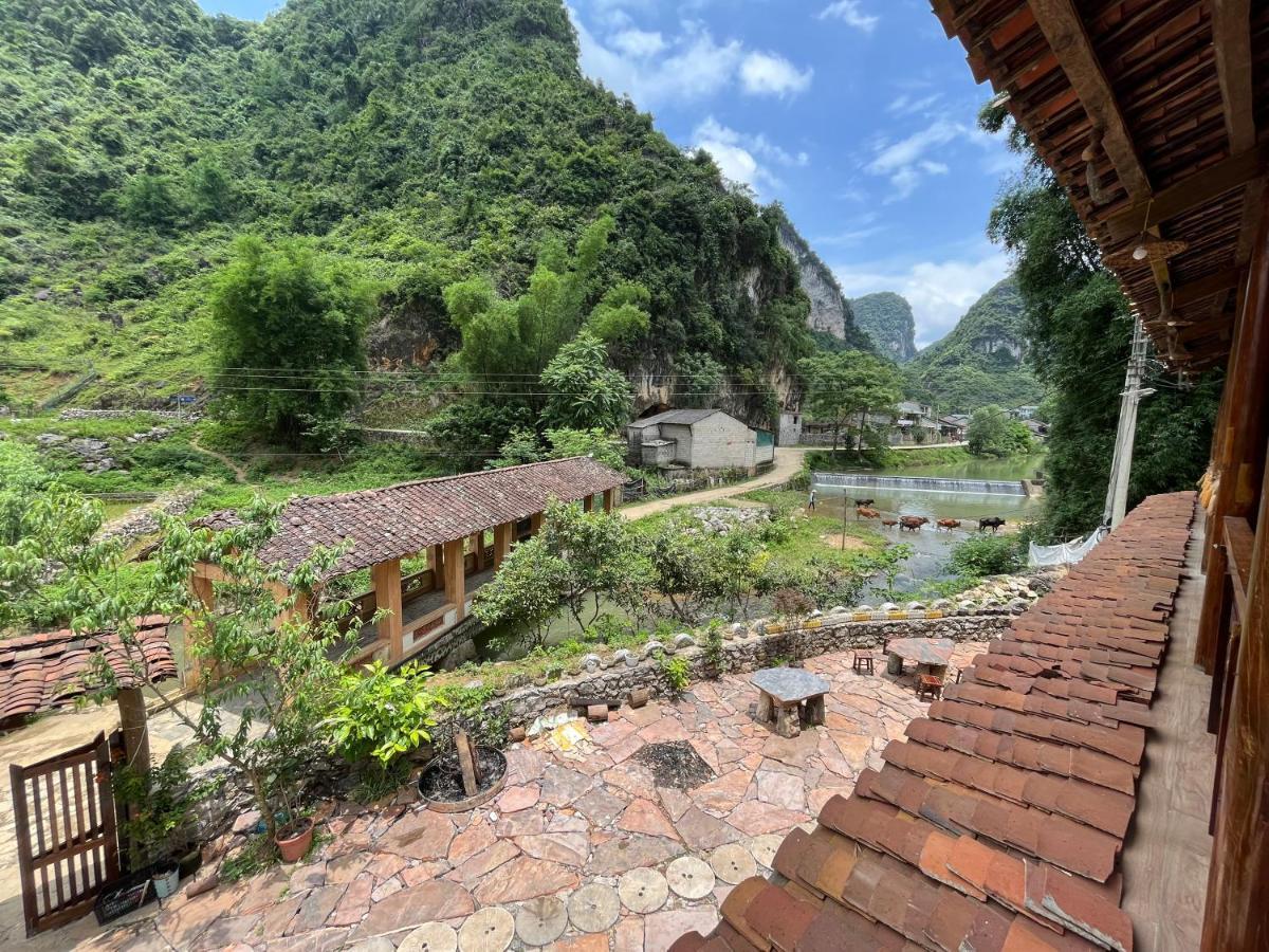 Tày Homestay Làng Đá Cổ Khuổi Ky- Bản Giốc Cao Bang Ngoại thất bức ảnh