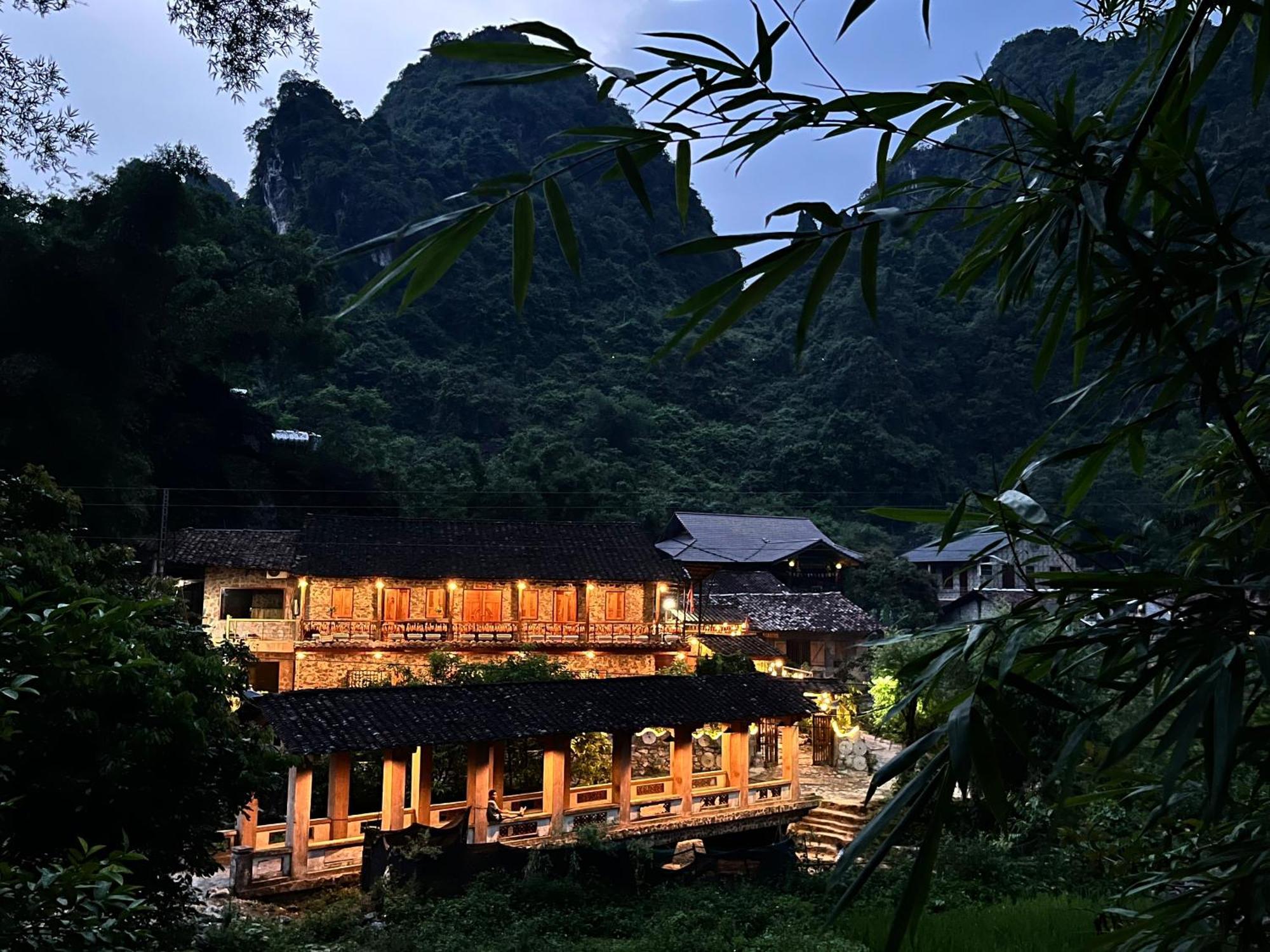 Tày Homestay Làng Đá Cổ Khuổi Ky- Bản Giốc Cao Bang Ngoại thất bức ảnh